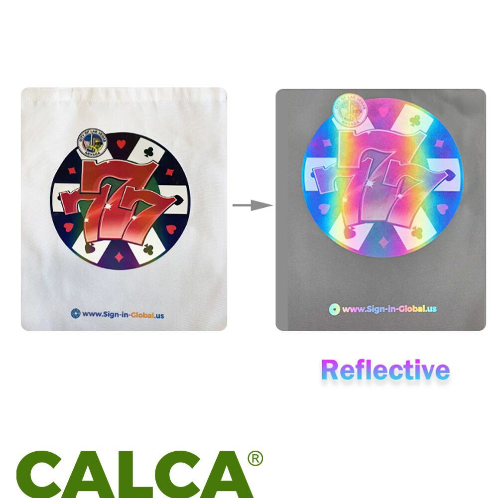 Wholesale CALCA Cold Peel 13in Reflective Colorful DTF Film Roll