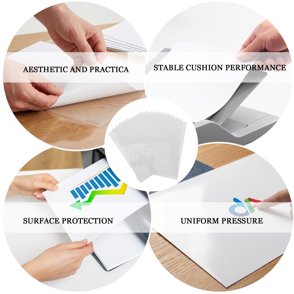 10 Pcs Printable Transparent Paper Clear Film for Inkjet Printer Transparency