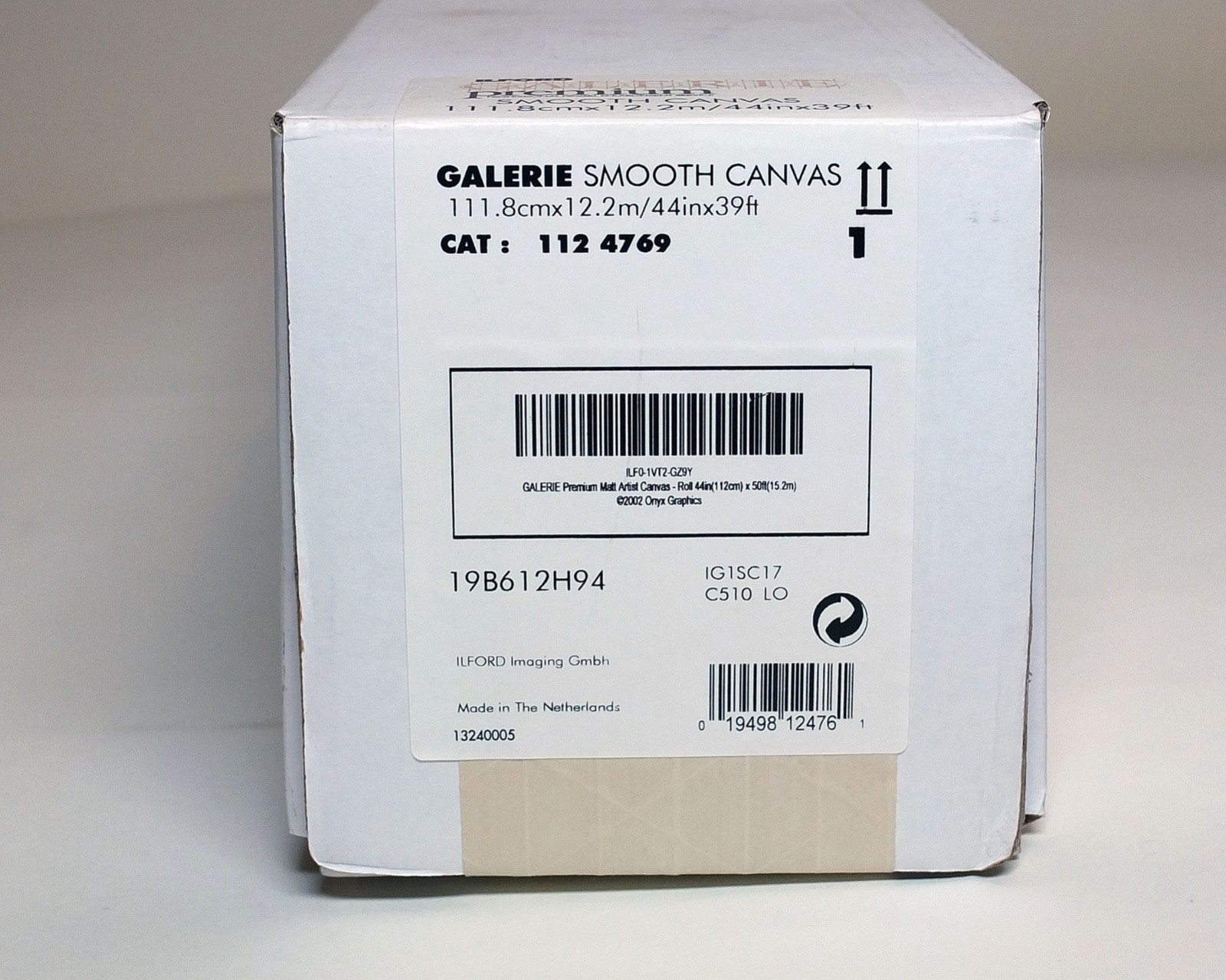 Ilford Galerie Large Format Paper Canvas Pearl Long Roll 44″ x 39′ 100′ NEW