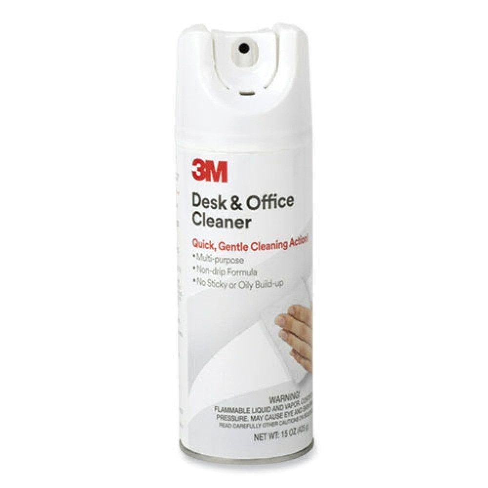 3M 573 15 oz. Aerosol Spray Desk and Office Spray Cleaner New