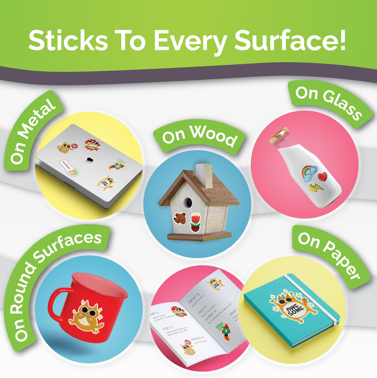 Premium Printable Vinyl Sticker Paper for Inkjet & Laser Printer – 34 Sheets …