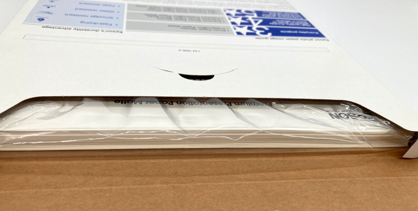 Epson S041257 Matte Paper Premium Presentation 8.5 X 11 Ink Jet – 41 SHEETS