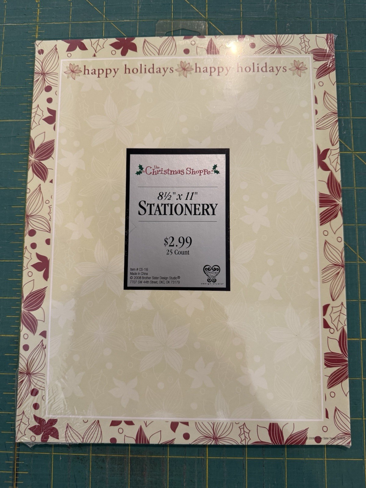 Christmas Designer Paper – 25 Sheets / Happy holidays