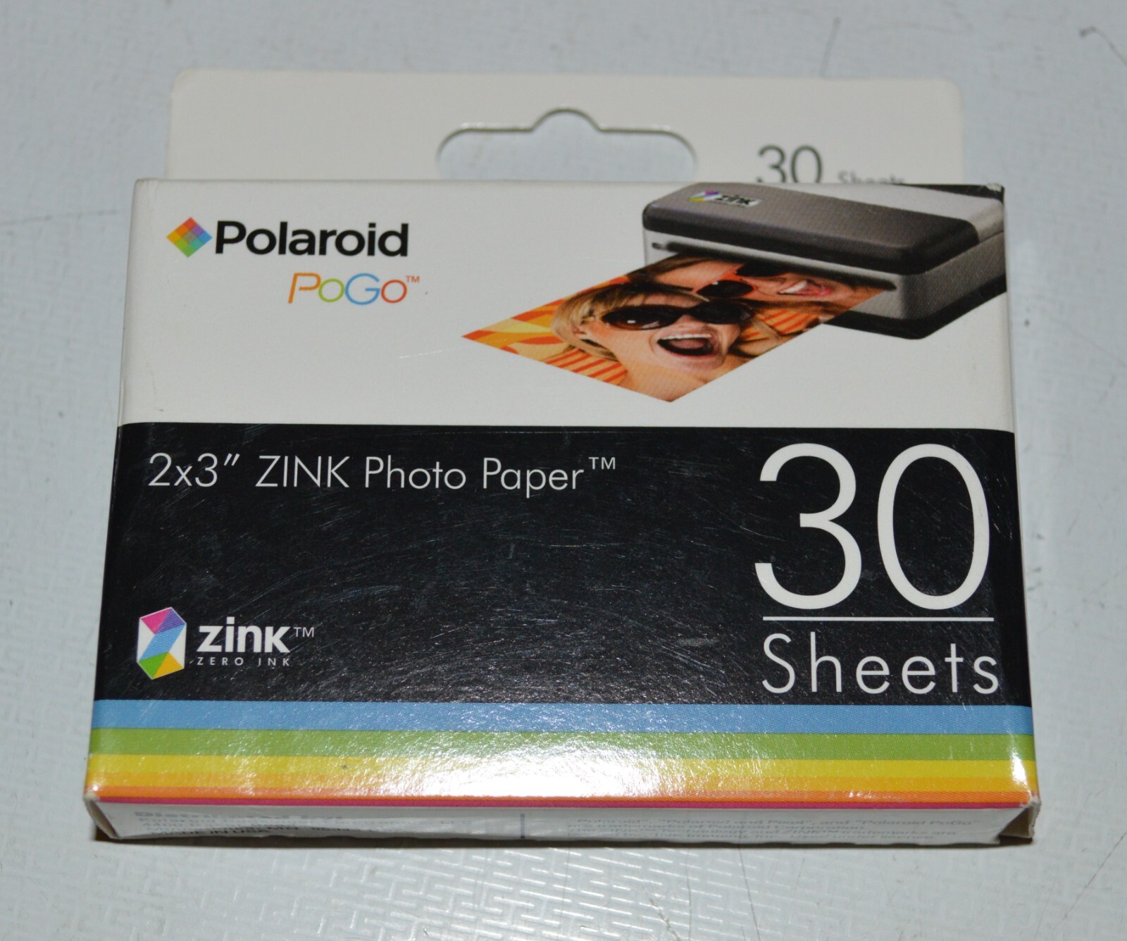 new Polaroid Zink 2×3″ photo Paper sticky-back POLZPP30 Print