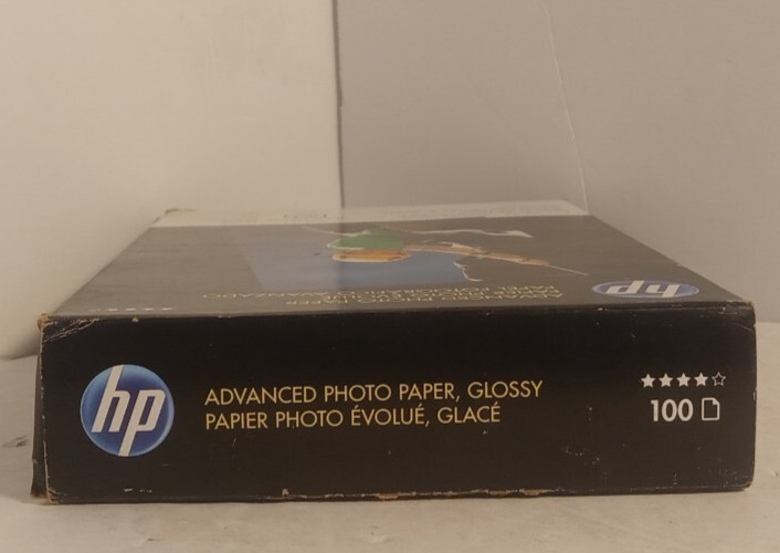 Hp Advanced Photo Paper Glossy Hewlett Packard (Q6638A) 4 x 6, 100 Sheets NEW!!!