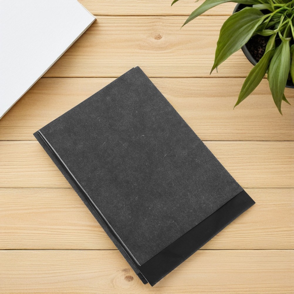 2 Pcs Black Carbon Paper Art Tracing Tool Graphite Copy Craft Transfer