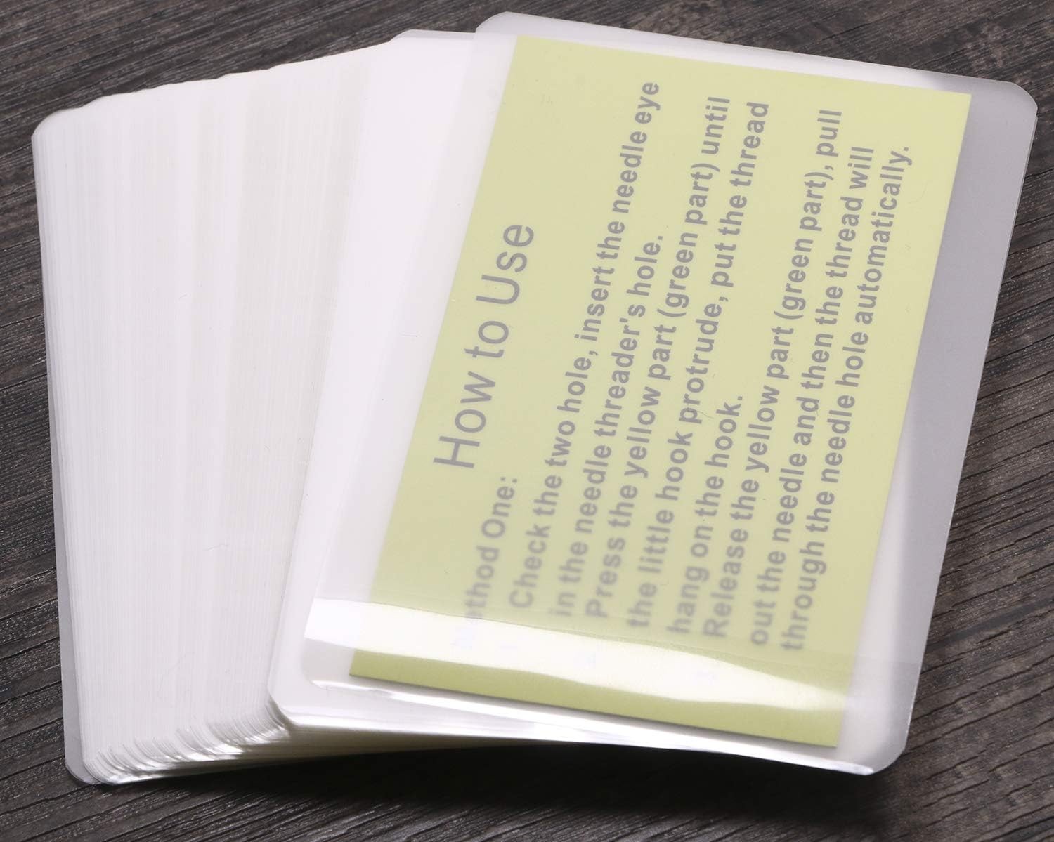 2.5×3.7-Inches Transparent Universal Thermal Laminating Sheets Pouches Premium