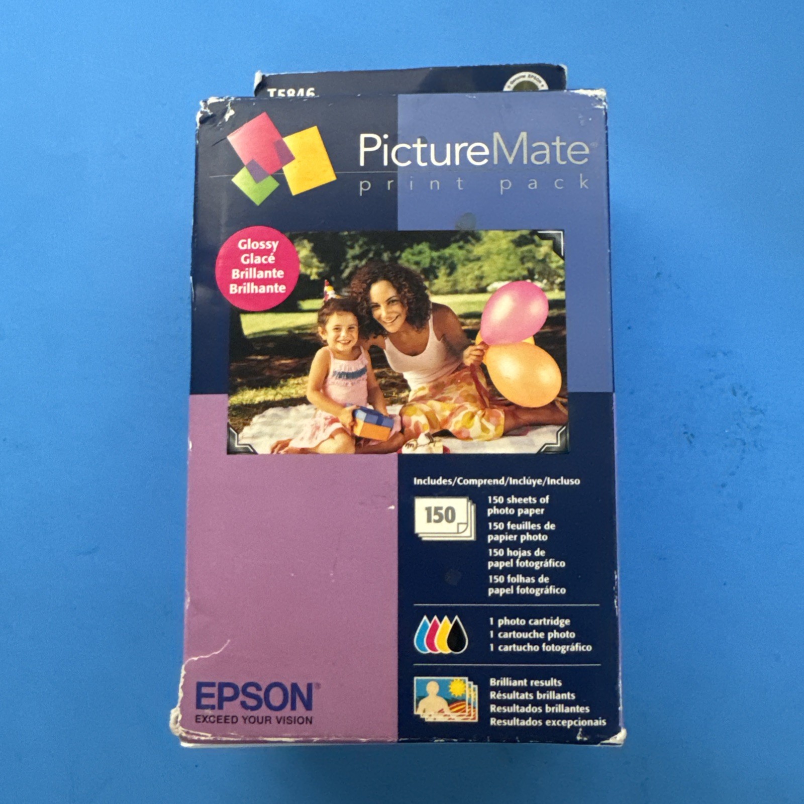 Epson PictureMate 150ct Photo Paper T5846