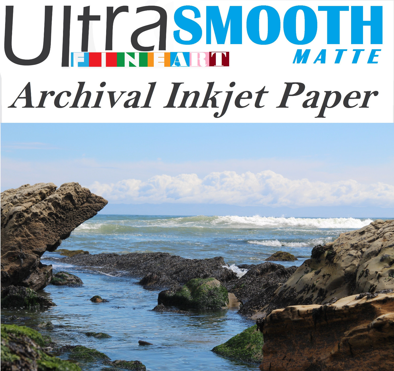 Ultrafine Smooth Matte FineArt Cotton 2-Sided 320g 17m Inkjet Paper 11 x 14 / 50