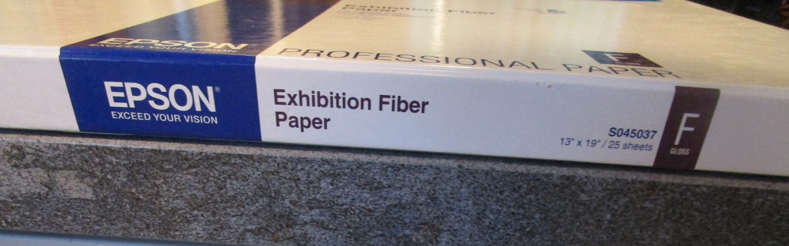 Epson Inkjet Paper 13×19 (21) S045037 NEW 325gsm Exhibition Fiber Paper
