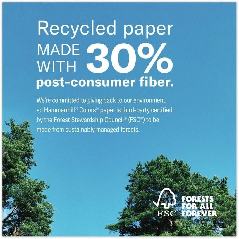 Canary Yellow Paper – 8.5 x 11 – 5000 Sheets – Eco-Friendly