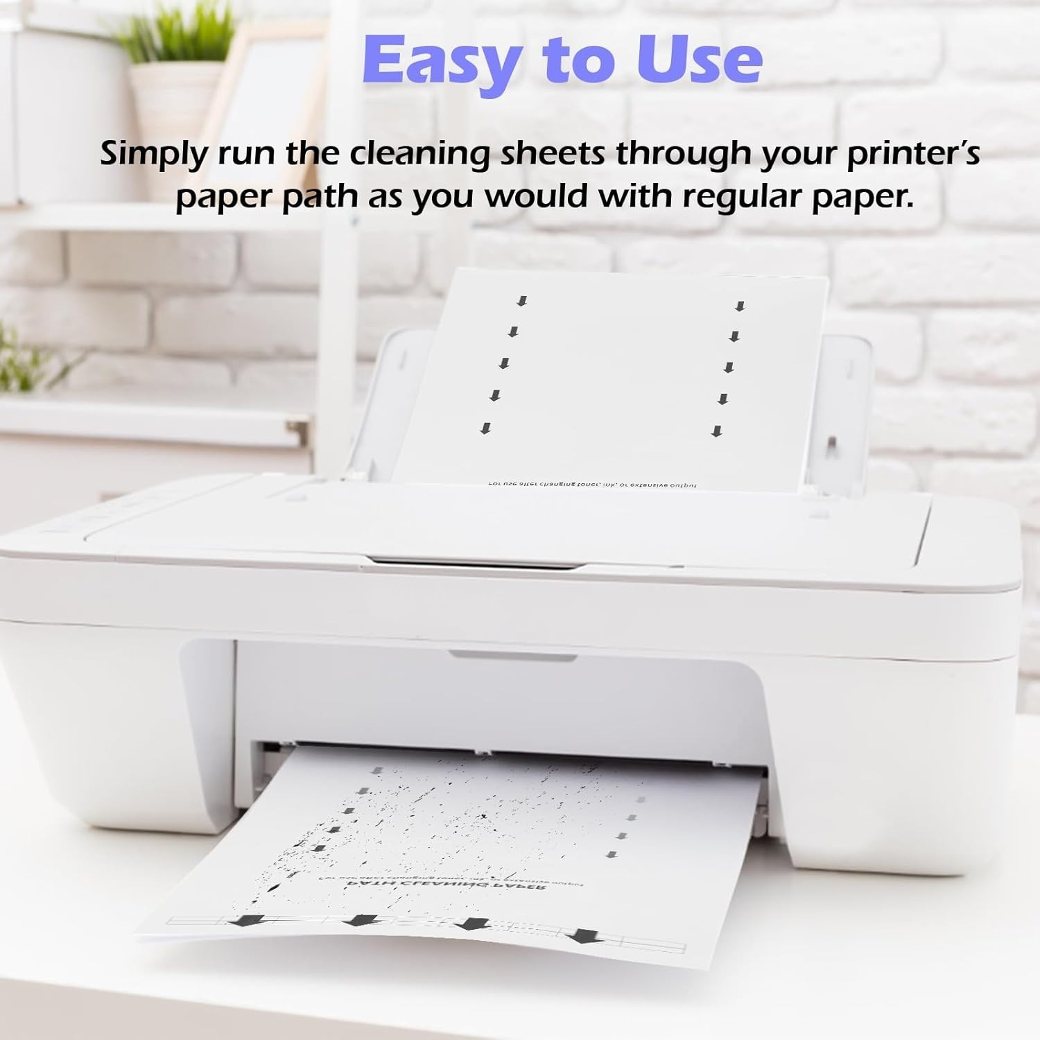 15-Pack Letter Size Printer Cleaning Sheets for Laser and Inkjet Copier Fax R…