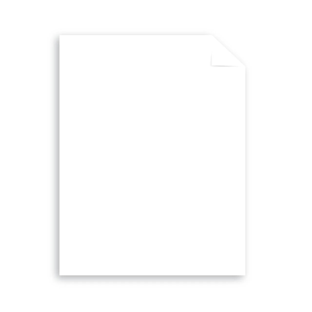 Pen+Gear Premium Bright White Printer Paper, 8.5″×11″, 28lb/105gsm, 300 Sheets