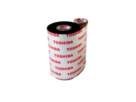 Toshiba TEC Thermal Transfer Ribbon 1 x Black Wax/Resin BX760102AG2