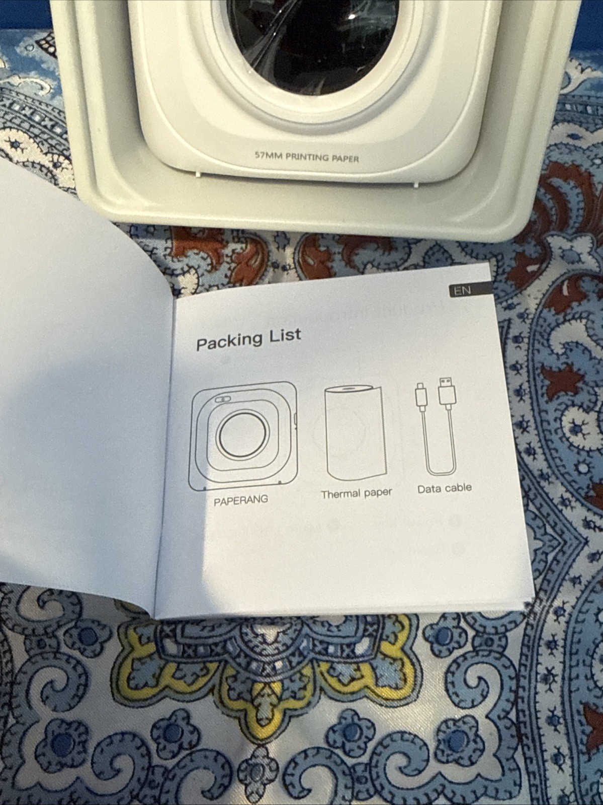 PAPERANG 57MM PRINTING PAPER MODEL P1 – NEW in ORIGINAL BOX