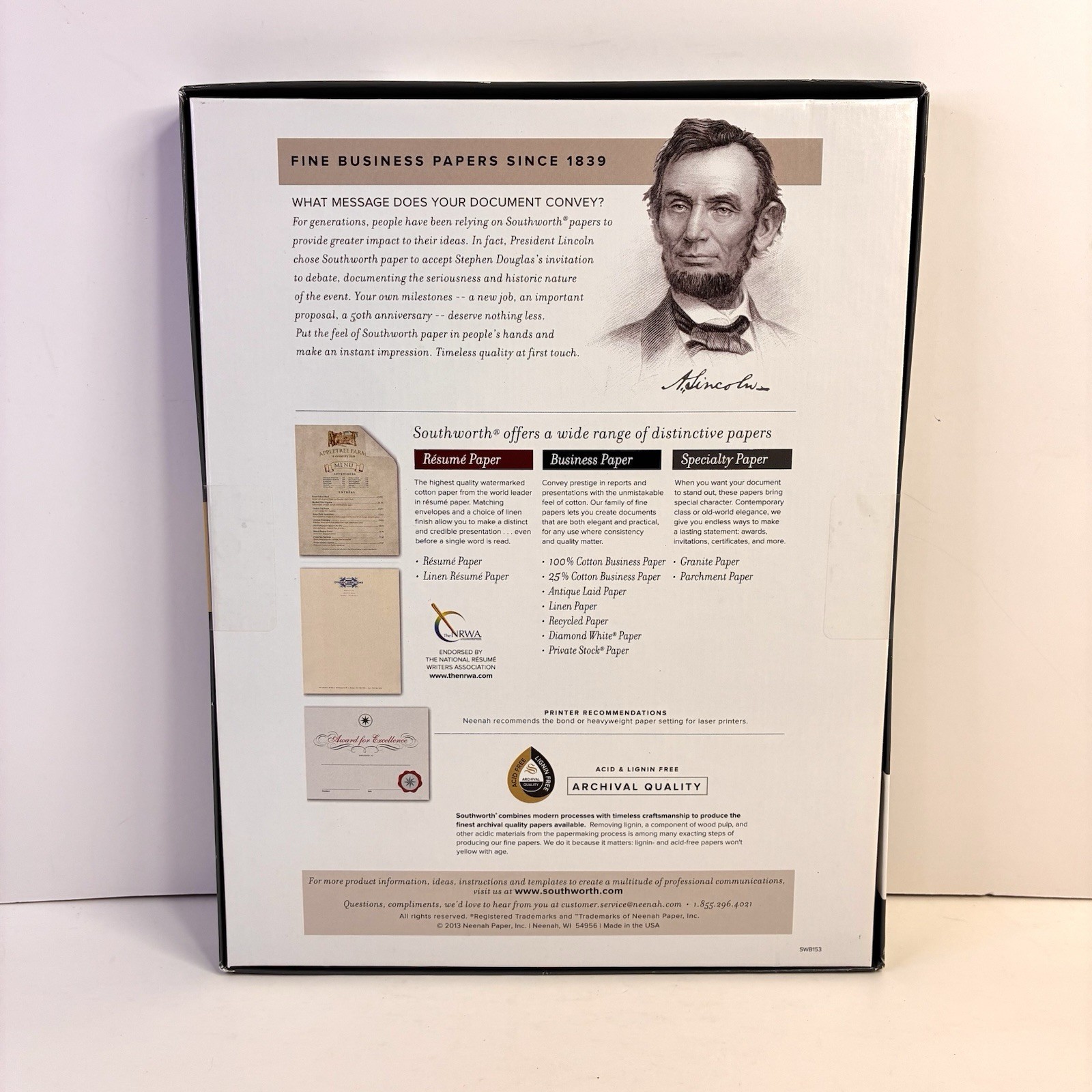Southworth Parchment Specialty Paper, 24 lb Bond Weight, 8.5 x 11, Gold, 100Pk