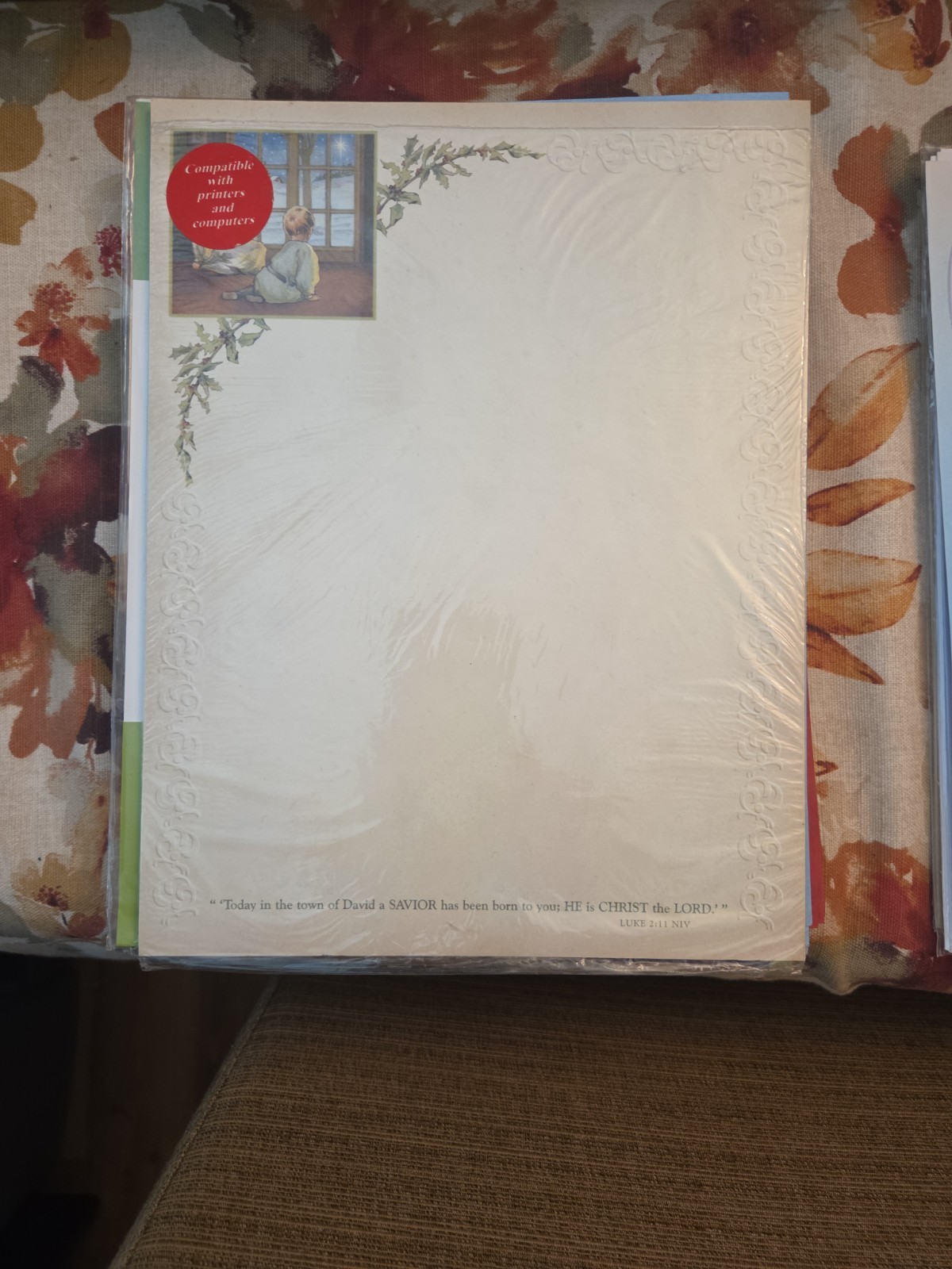 LOT of Decorative Computer Paper Open/Partial Packs And Sheets.