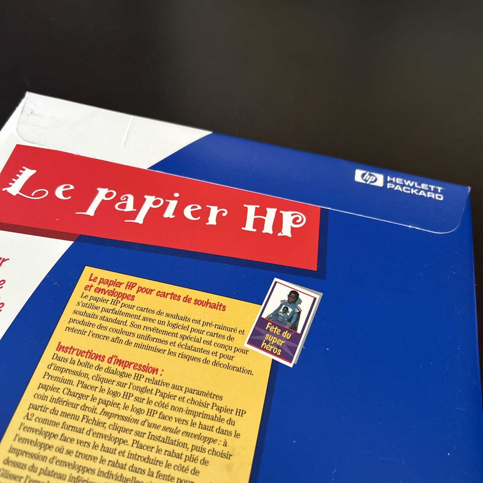 HEWLETT PACKARD Paper great touch for any project. Iron on project kids