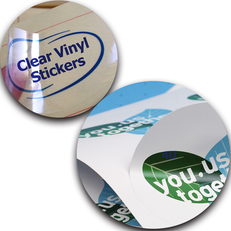 Self-adhesive Printable Super Clear Sticker Vinyl 42″x82ft. Roll