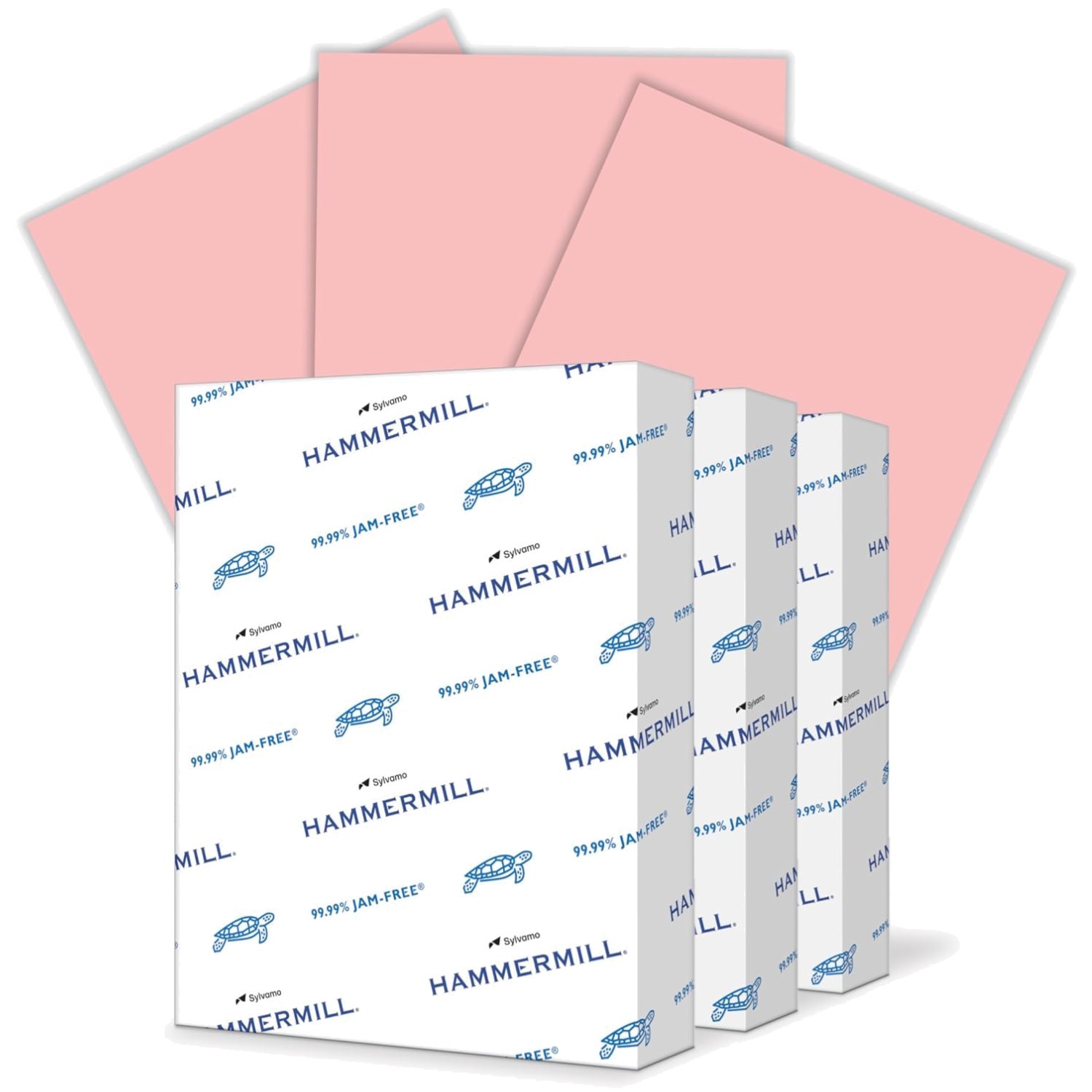 Pink Printing Paper 3 Ream Pack – Eco-Friendly