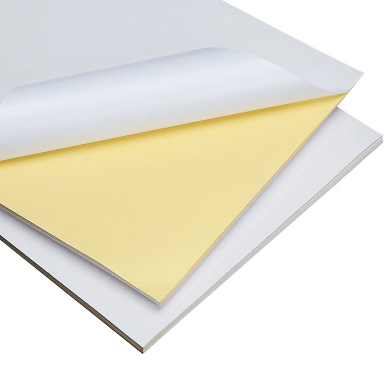 10x A4 Laser Inkjet Printing Printable White Matte Sticker Paper Self Adhesive