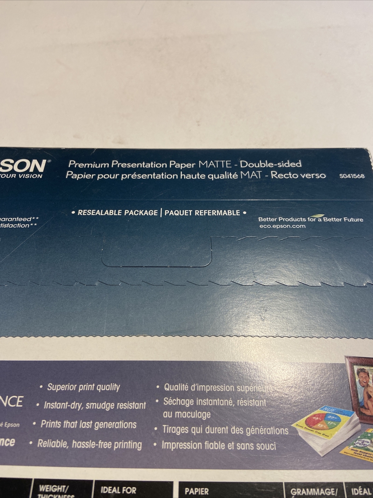 Epson Premium Presentation Paper MATTE (8.5×11 Inches, Double-sided, 50 Sheets)
