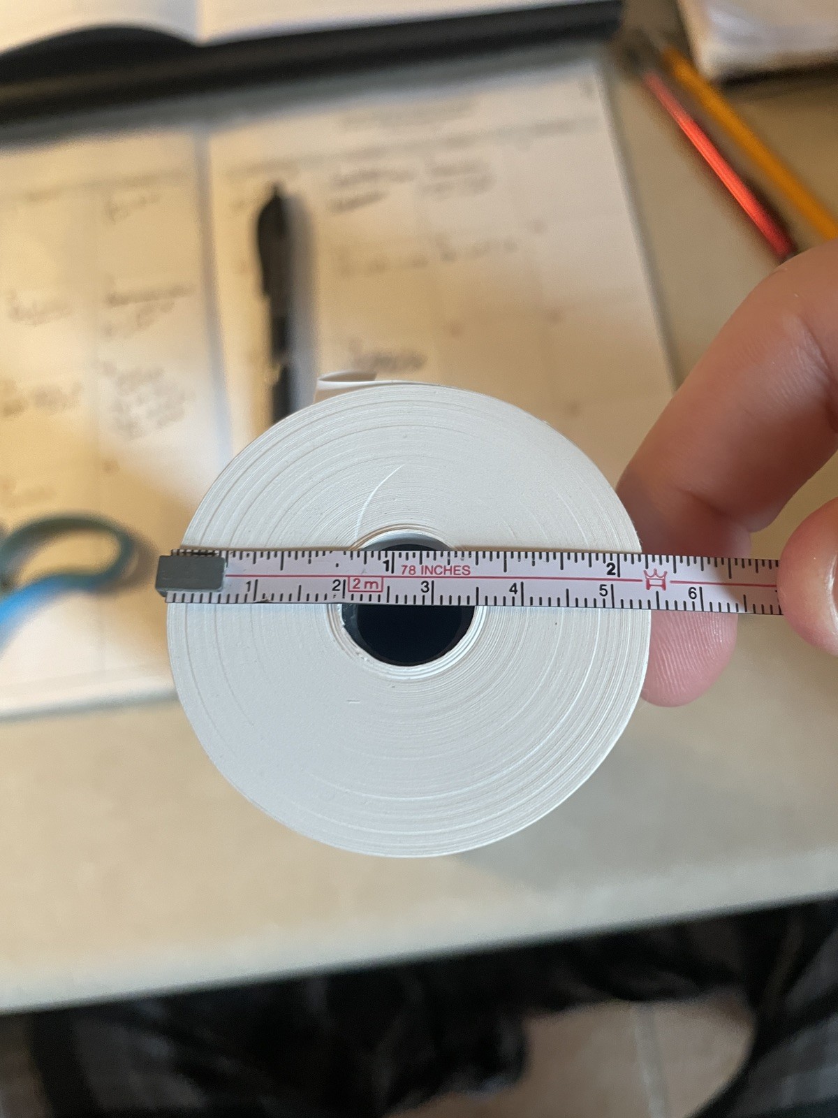 23-Pack Brother Compatible Thermal Receipt Paper Rolls – 2 1/8″ x Large 8 7/16″
