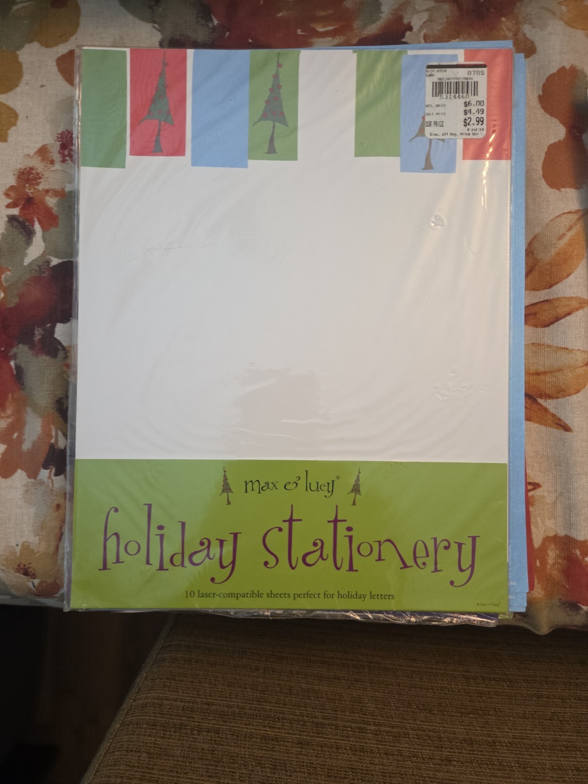 LOT of Decorative Computer Paper Open/Partial Packs And Sheets.