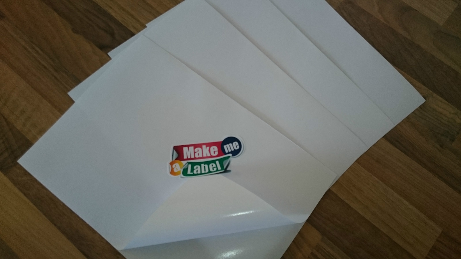 20 Premium White Gloss A4 Self Adhesive Inkjet Printable Paper Sticker Sheets