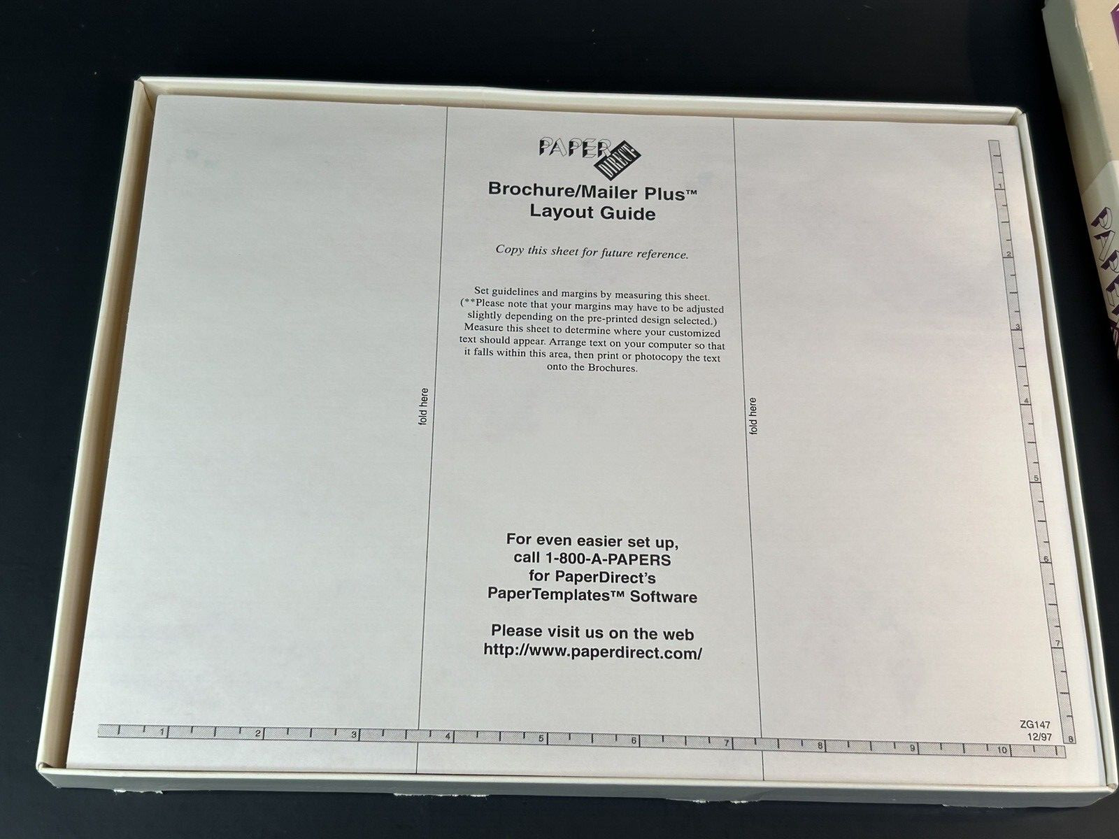 Health Care 3-Panel Brochures from Paper Direct 2-Sided Scored Desktop Printable
