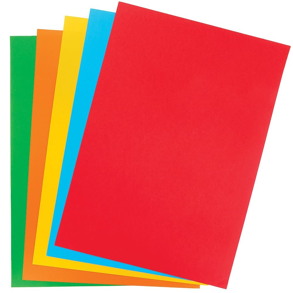 FX921 A3 Color Copy Paper Pack of 50, Craft Paper and Supplies for K…