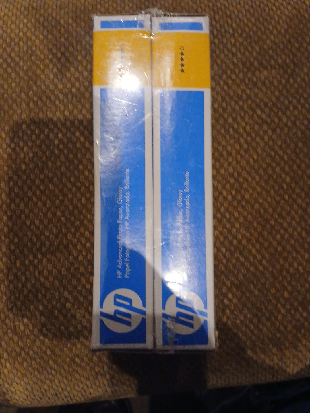 HP Advanced Photo Paper 4” x 6″ Glossy 10.5 Mil 200 Sheets 2007 Unopened 2 Packs