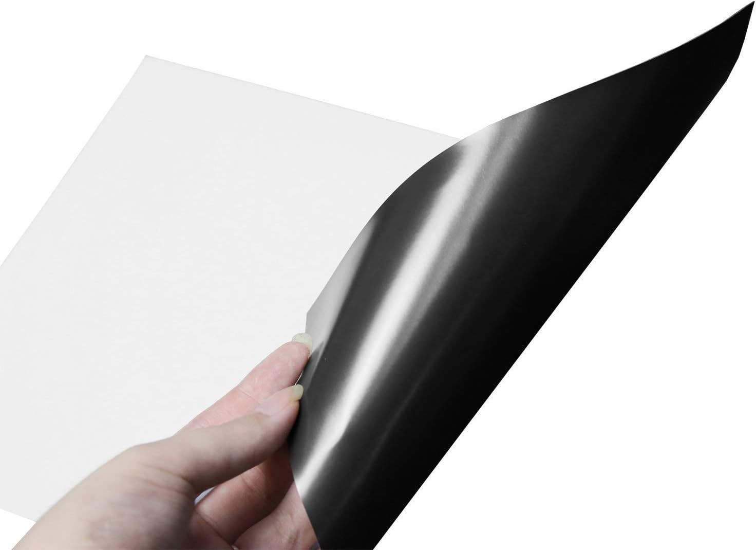 Vibrant 5 Sheets of 8.5×11 Magnetic Printer Paper for Personalized Projects