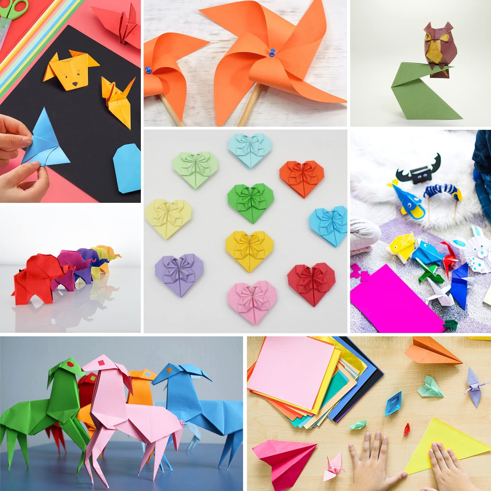 Craft Paper A4 Colourful 160g/m², 20 Colours 80 Sheets Coloured Paper, Coloured Print Sheets…
