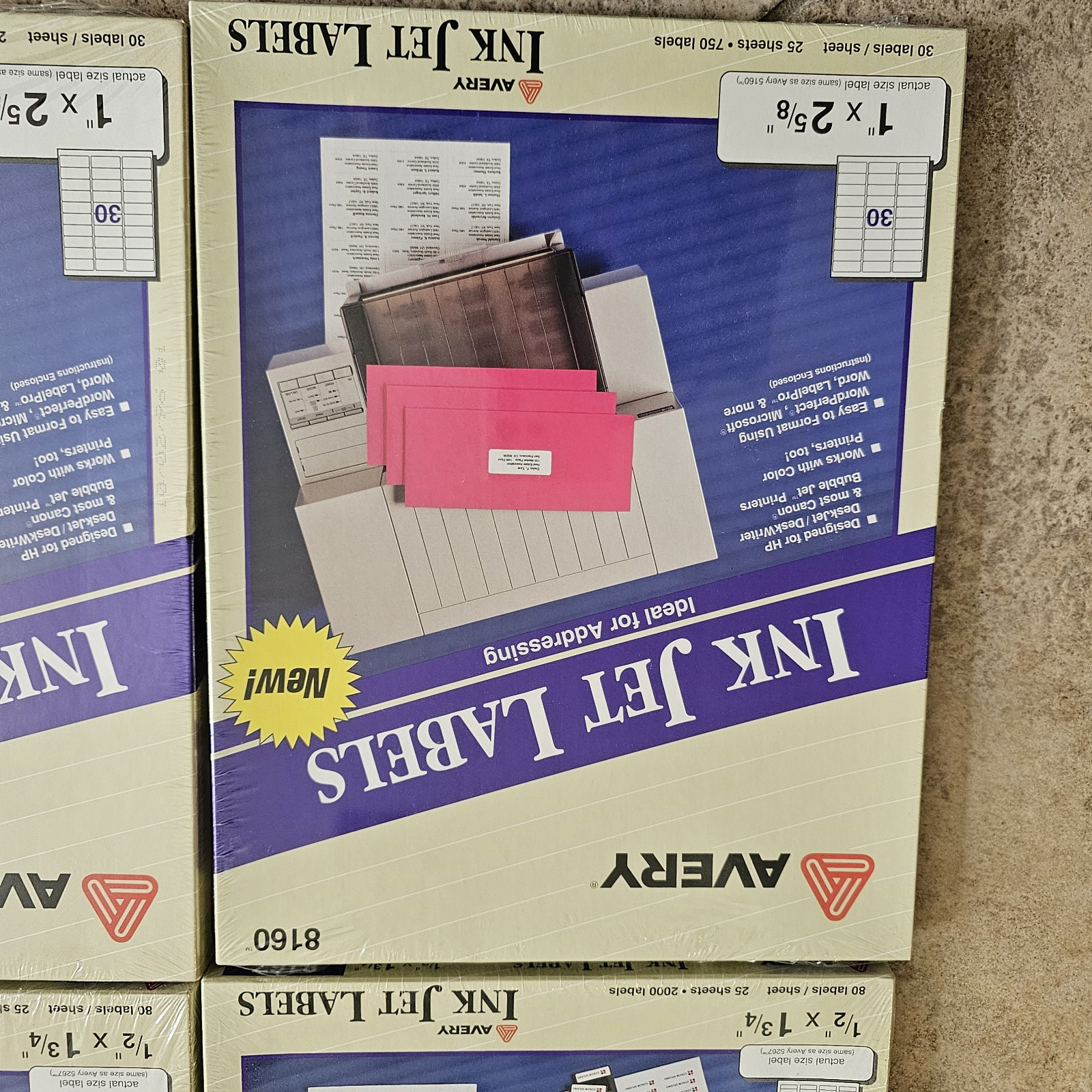 Avery Ink Jet Labels, CD Labels and Canon Iron-On Transfer Paper