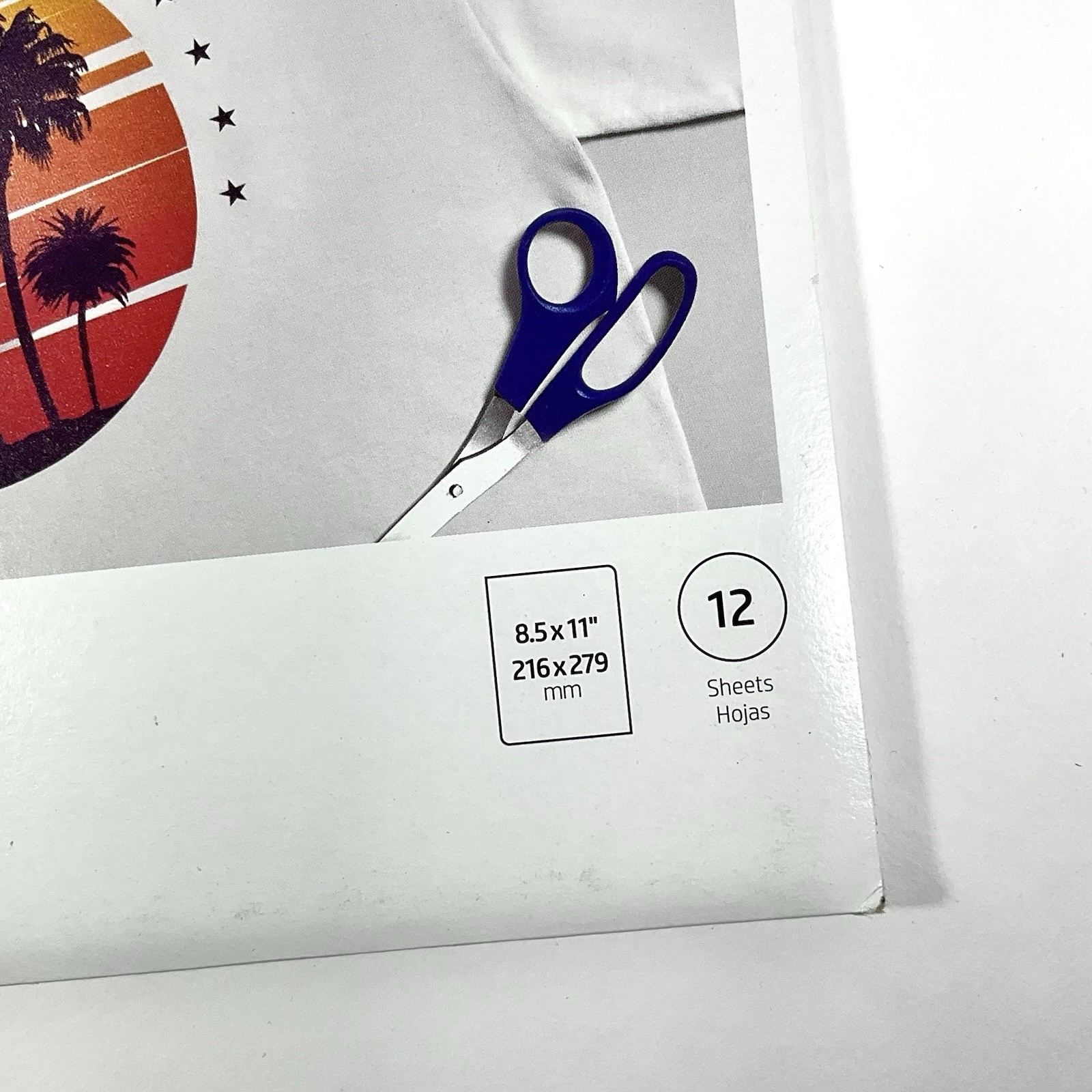 HP Iron-On Transfer Paper 12 Sheets INKJET (8.5″ x 11″) C6049A SEALED