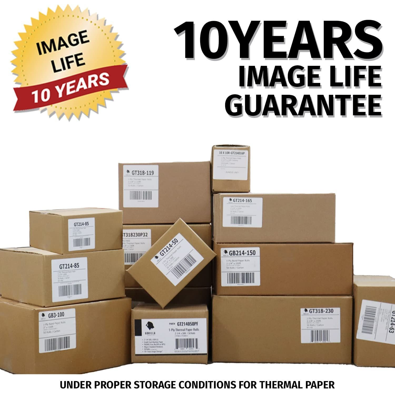 (50) Thermal Paper Rolls 2-1/4 X 63 Ingenico ICT 200 2 1/4″ X 63′, 50 rolls