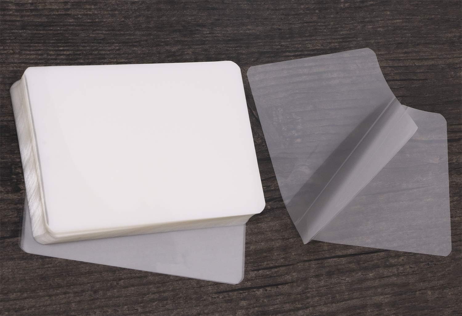 2.5×3.7-Inches Transparent Universal Thermal Laminating Sheets Pouches Premium