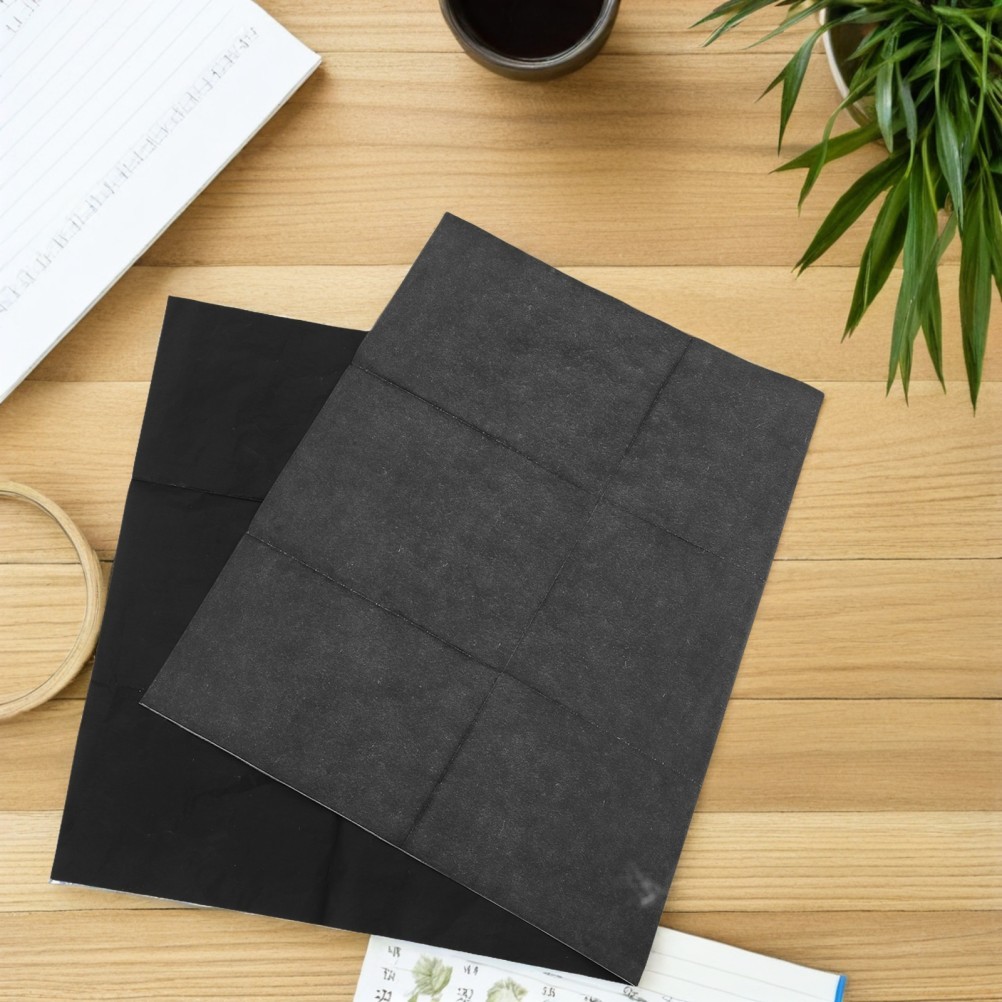 2 Pcs Black Carbon Paper Sketch Transfer for Tracing Copy Drafting