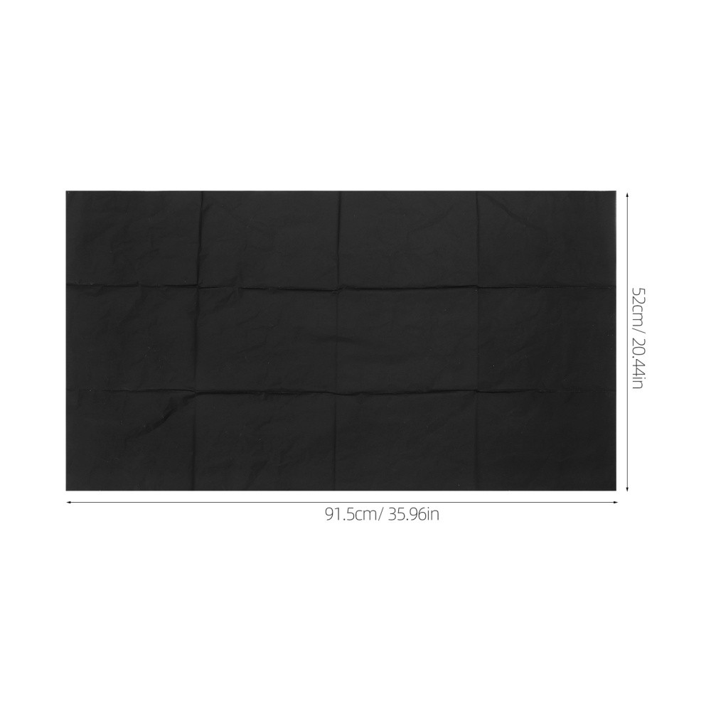 2Pcs Black Carbon Paper Reusable Transfer Paper for Tracing Drawing Sketching