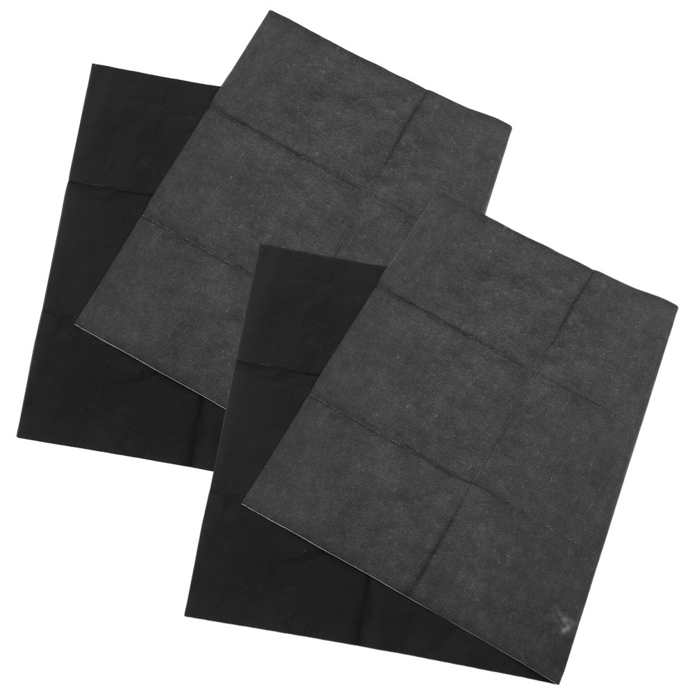 2Pcs Black Carbon Paper Reusable Transfer Paper for Tracing Drawing Sketching