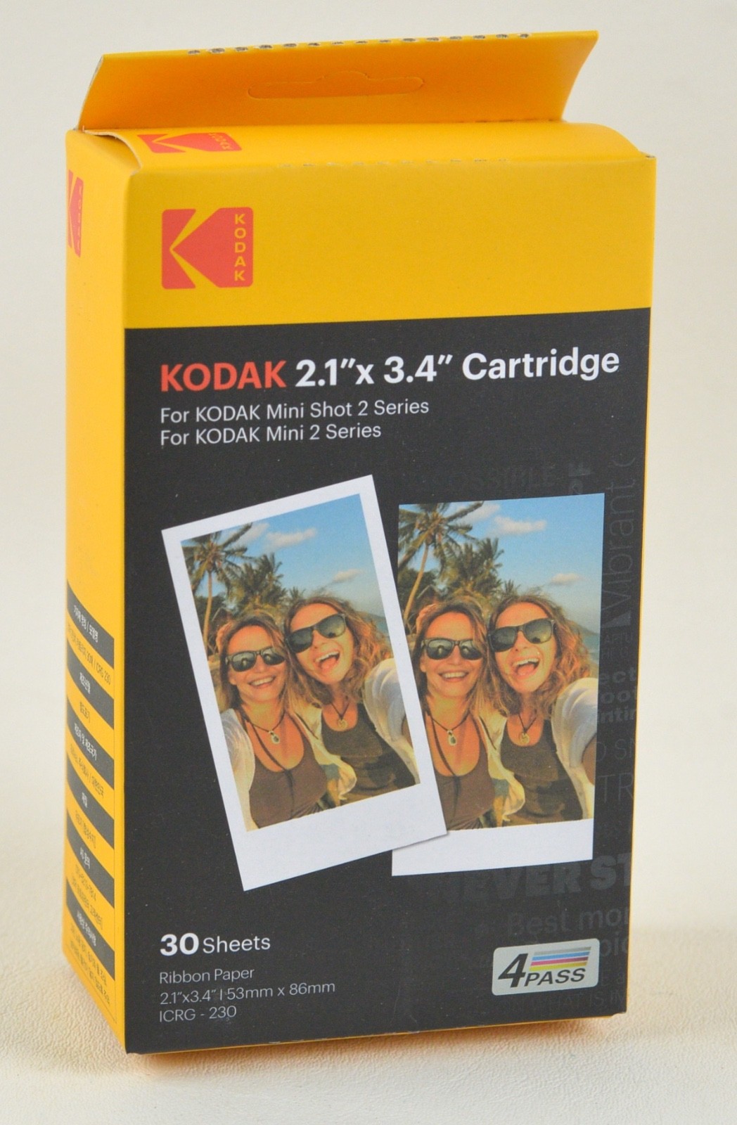 Kodak Instant Print 2.1″x 3.4″ Cartridges New & Sealed for Mini Shot 2