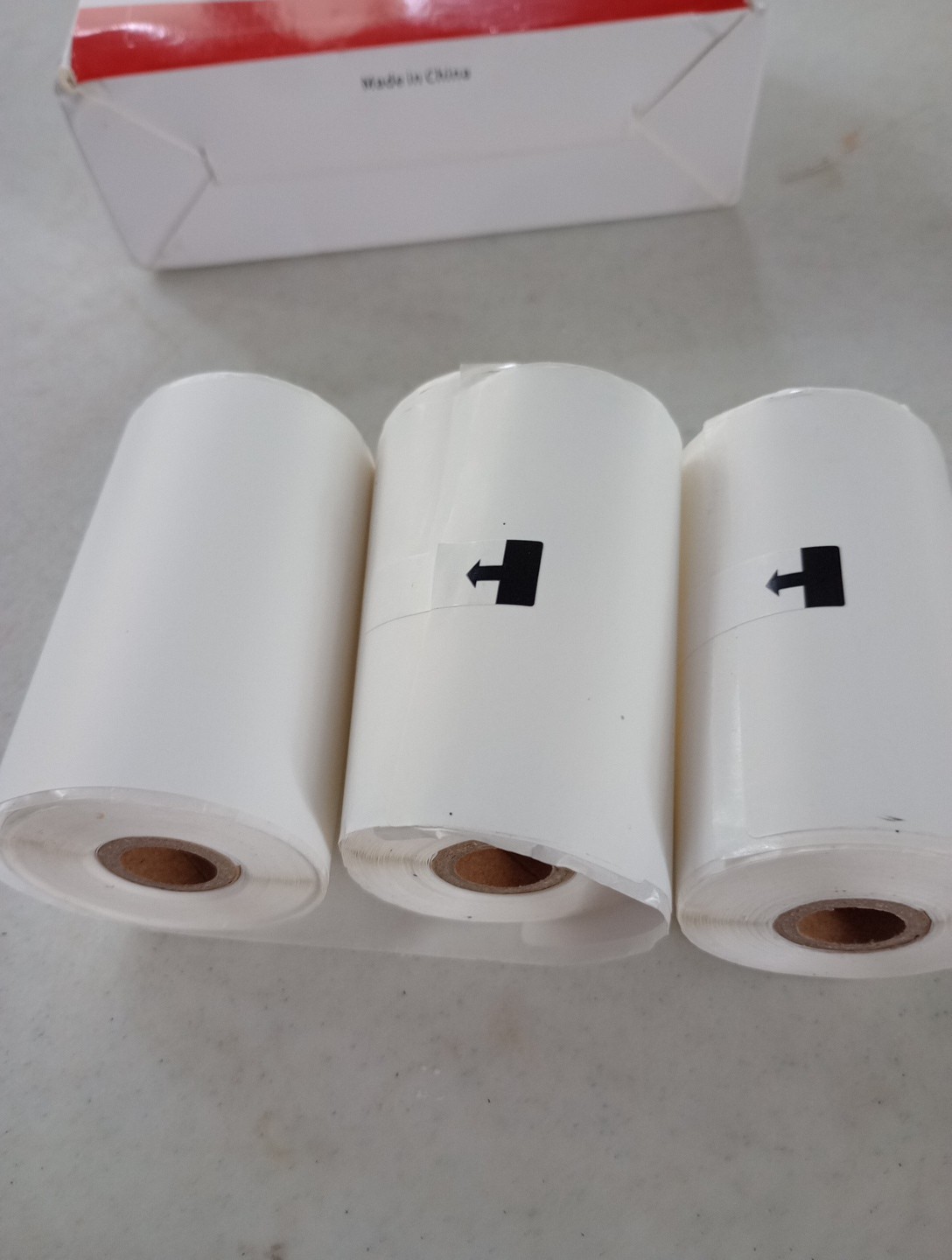 3 Square 70*80mm White Self-Adhesive Thermal Label for Phomemo M200/M220 Printer