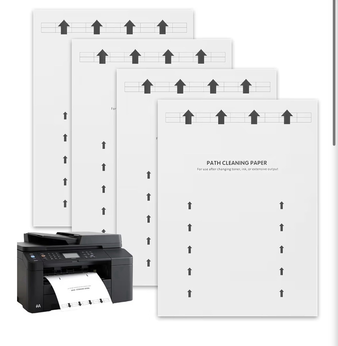 Printer Cleaning Sheets 15-Pack – 【Removes Ink, Dust, Dirt & Debris】8.5 x 11 …