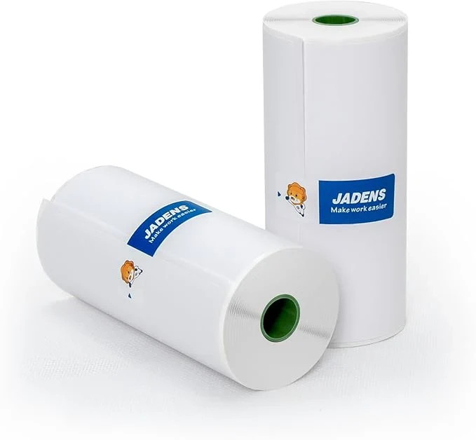 Jadens Thermal Label Paper 4*6” – 2 Rolls – SKU 11LAB055 – For D261