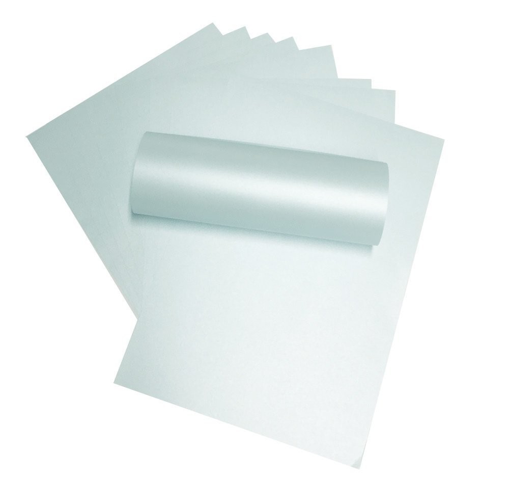 A4 Blue Majestic Pearlescent Shimmer Paper Double Sided 120gsm Suitable for…