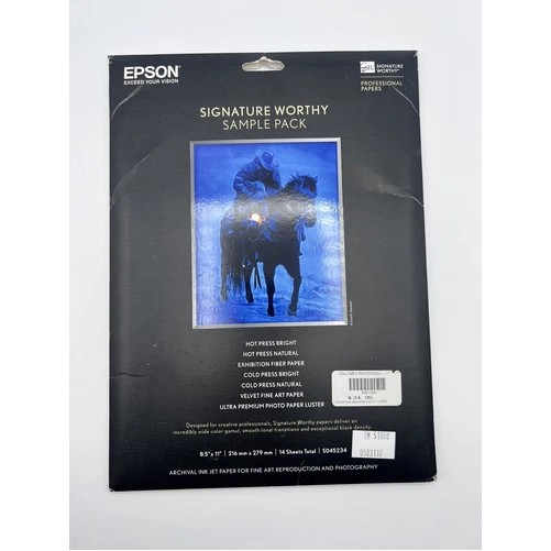 Epson S045234 SIGNATURE WORTHY SAMPLE PACK