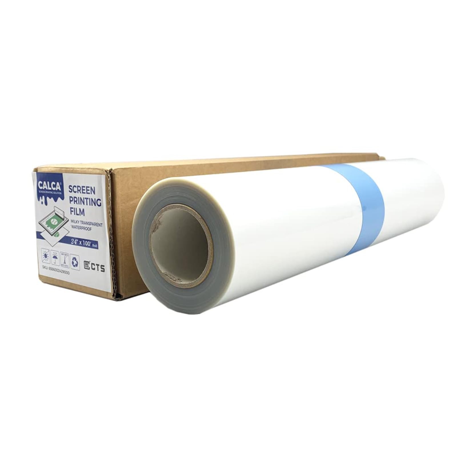 CALCA Waterproof Inkjet Milky Transparency Film for Silk Screen Printing, Mil…