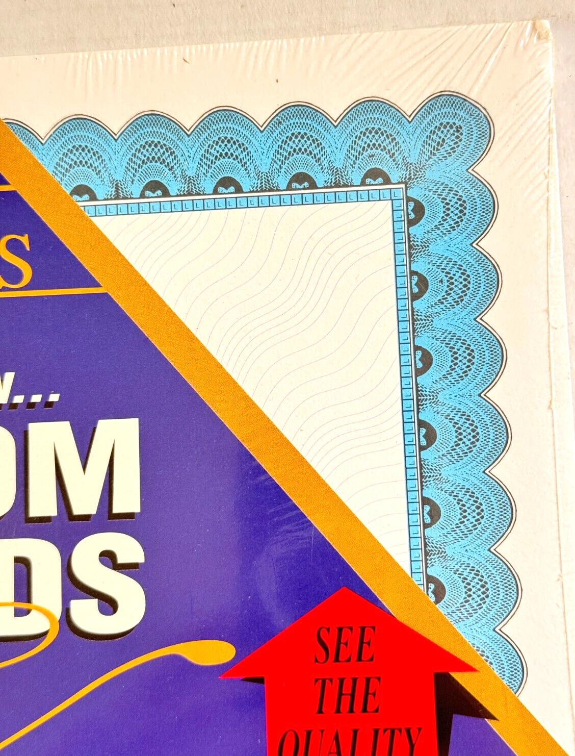 Award Certificate Diploma Inkjet Printer Paper Letter 8-1/2″ x 11″ 50 Sheets