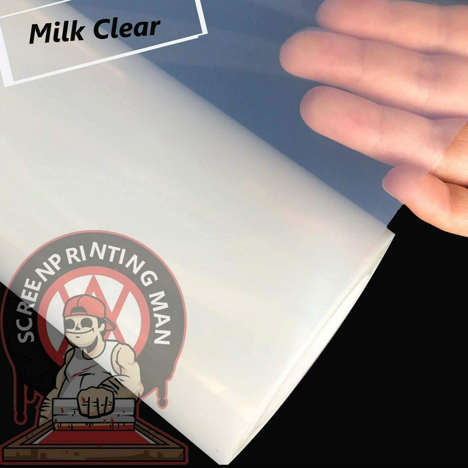 Silk Screen Printing Film 100 Sheets 8.5×11 Inch Waterproof Inkjet Clear